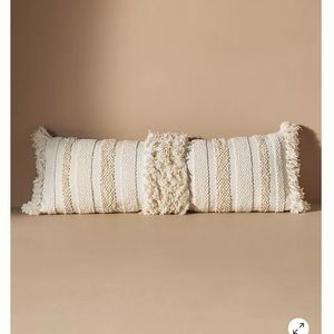 Anthropologie indira pillow in cream